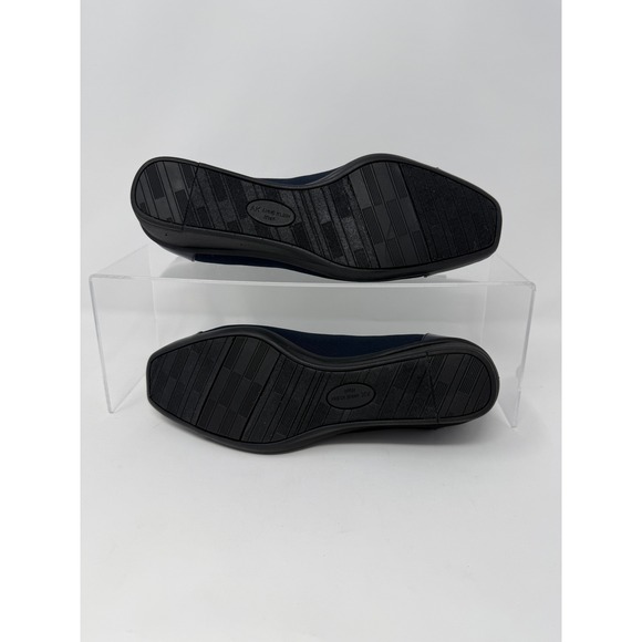 Anne Klein Women's Navy Blue Wedge Heels Comfort Iflex Shoes Size 8.5 - Picture 7 of 9